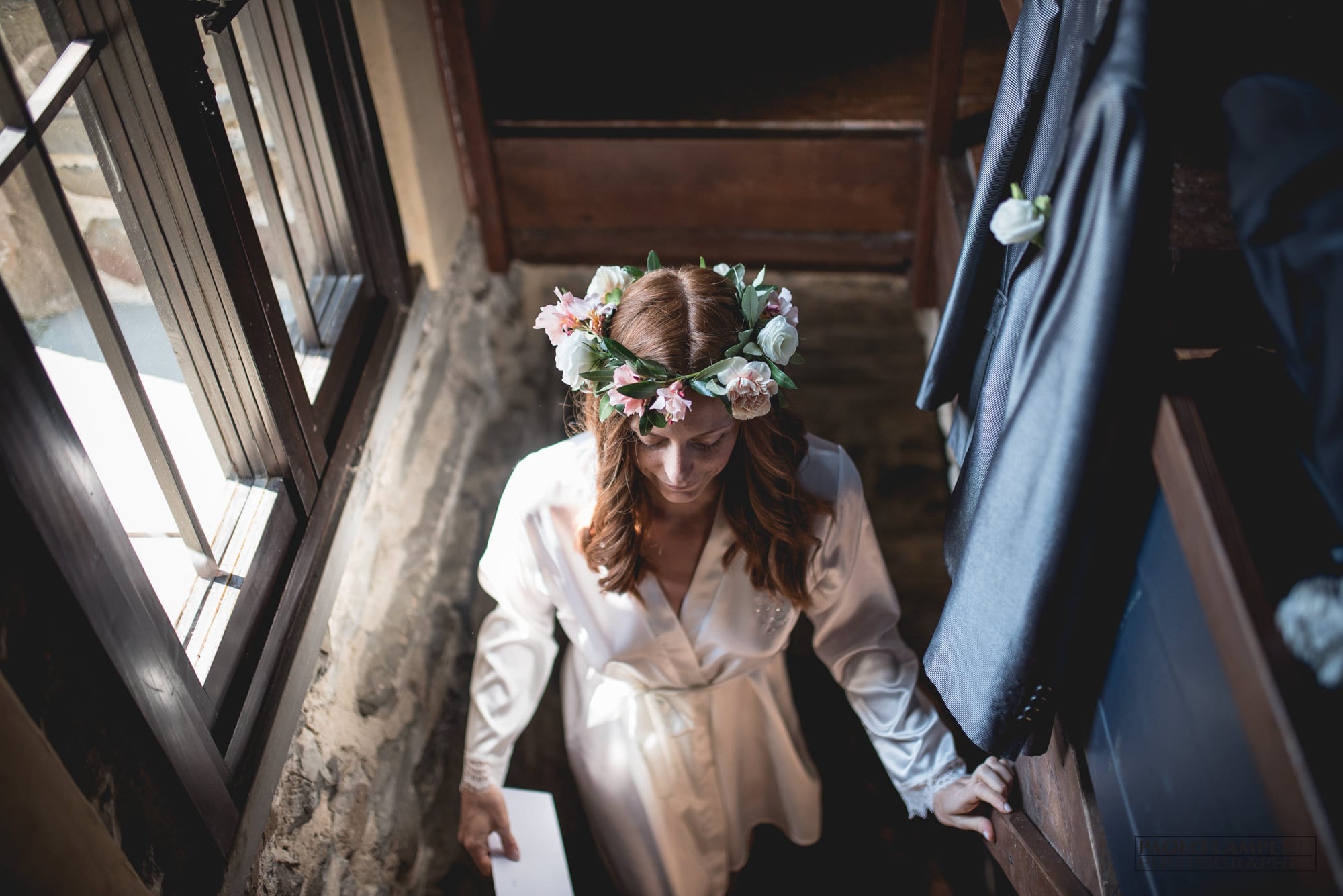Paolo Lamperti Fotografo Photographer Elegante matrimonio Castello Rossino preparazione sposa