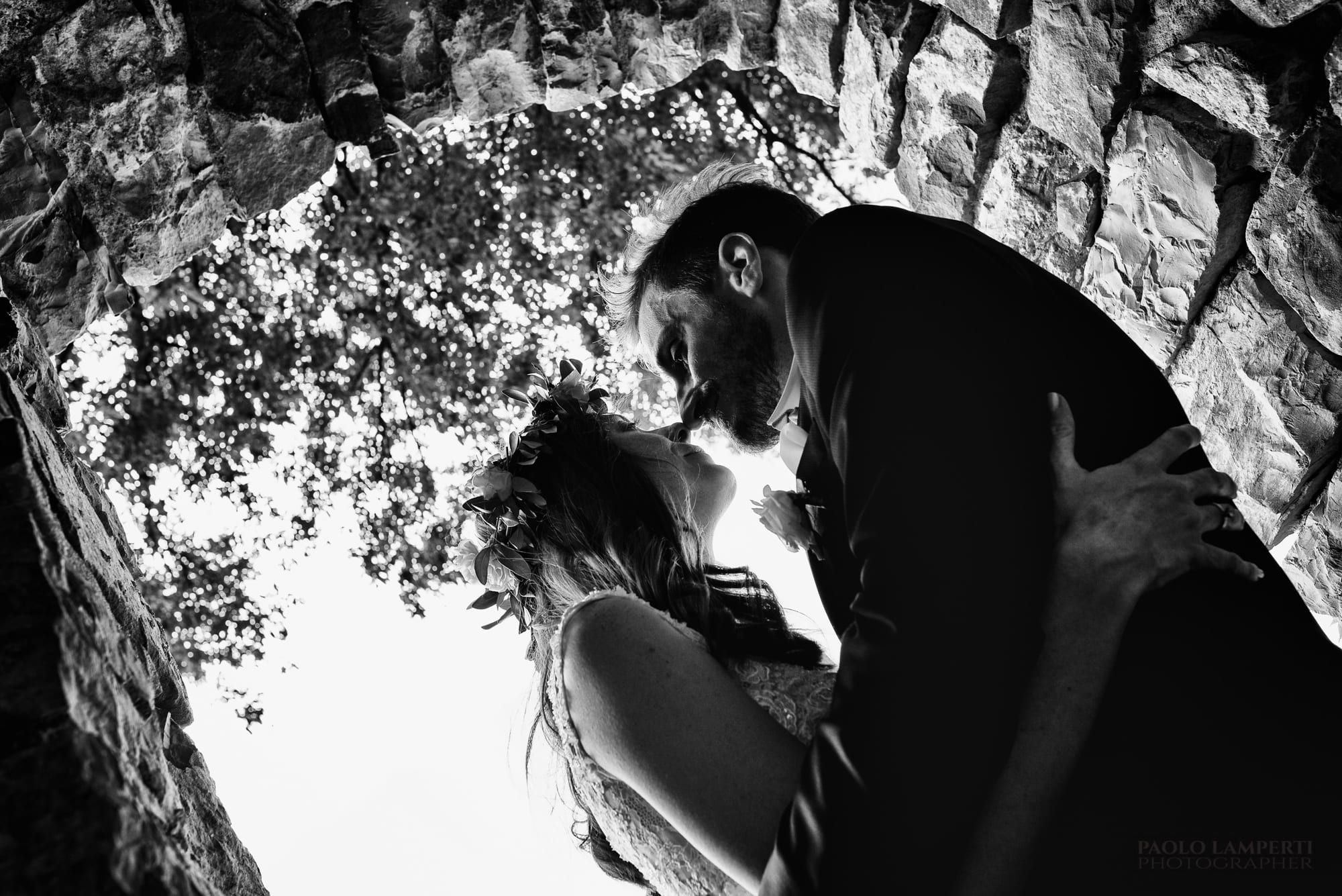 Paolo Lamperti Fotografo Photographer Elegante matrimonio Castello Rossino ritratto sposi