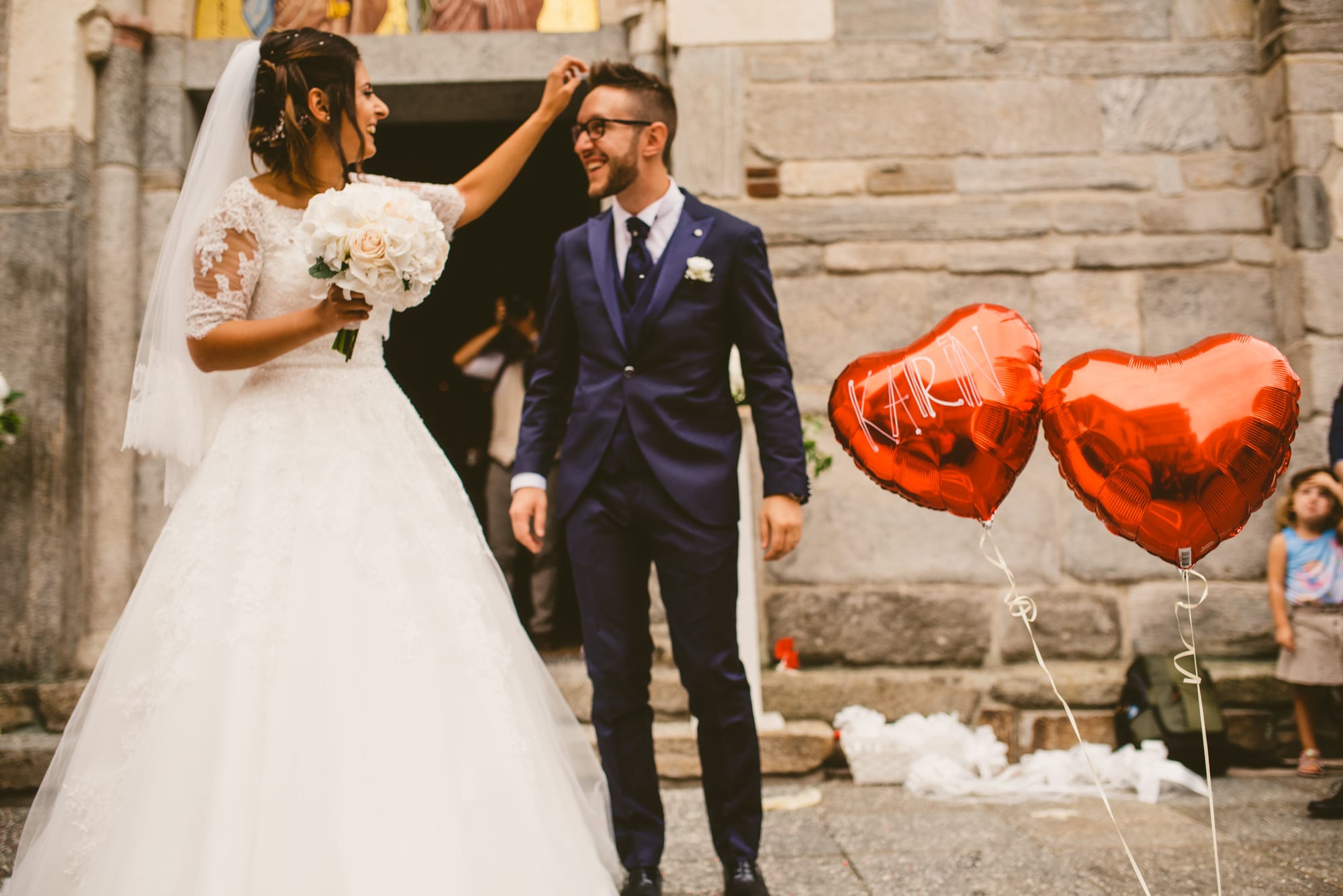 Fotografo Matrimonio Elegante a Villa Monte Morone cerimonia chiesa