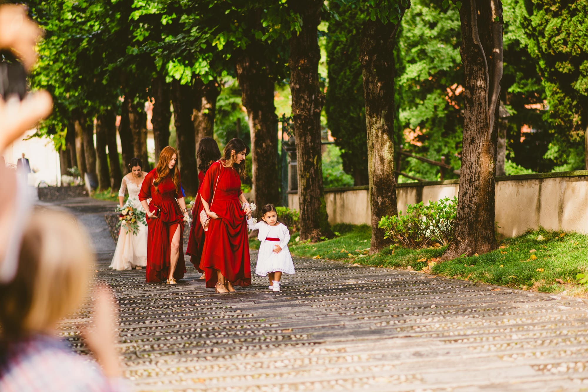 Raffinato Matrimonio Castello Cernusco Lombardone damigelle