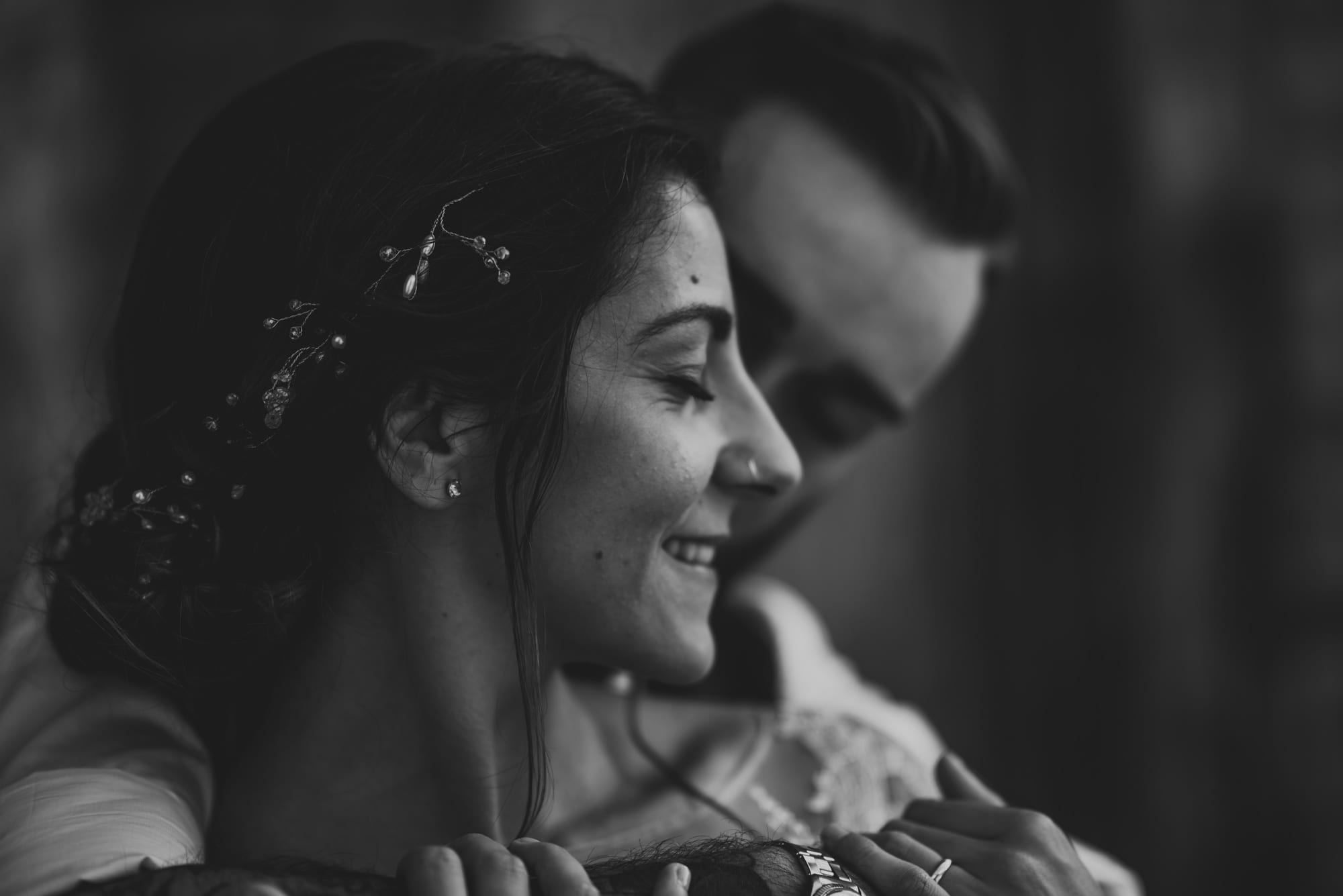 Raffinato Matrimonio Castello Cernusco Lombardone ritratto sposi