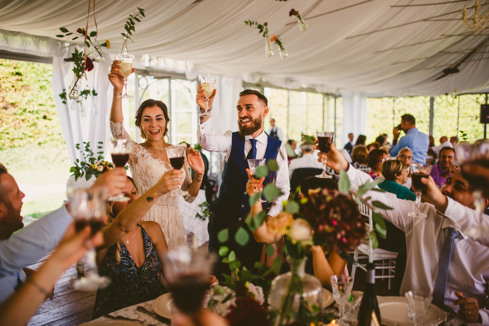 Raffinato Matrimonio Castello Cernusco Lombardone brindisi