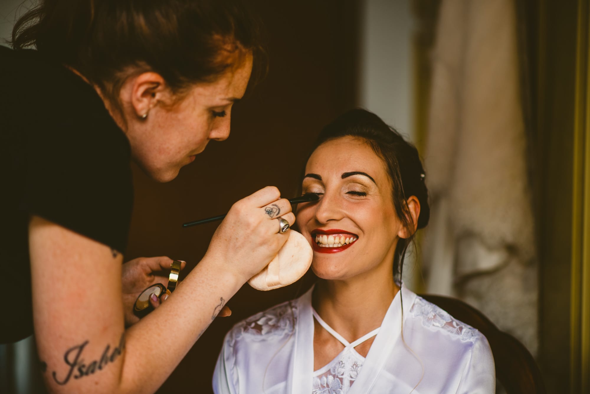 Elegante Matrimonio Cappuccini Resort in Franciacorta preparazione sposa