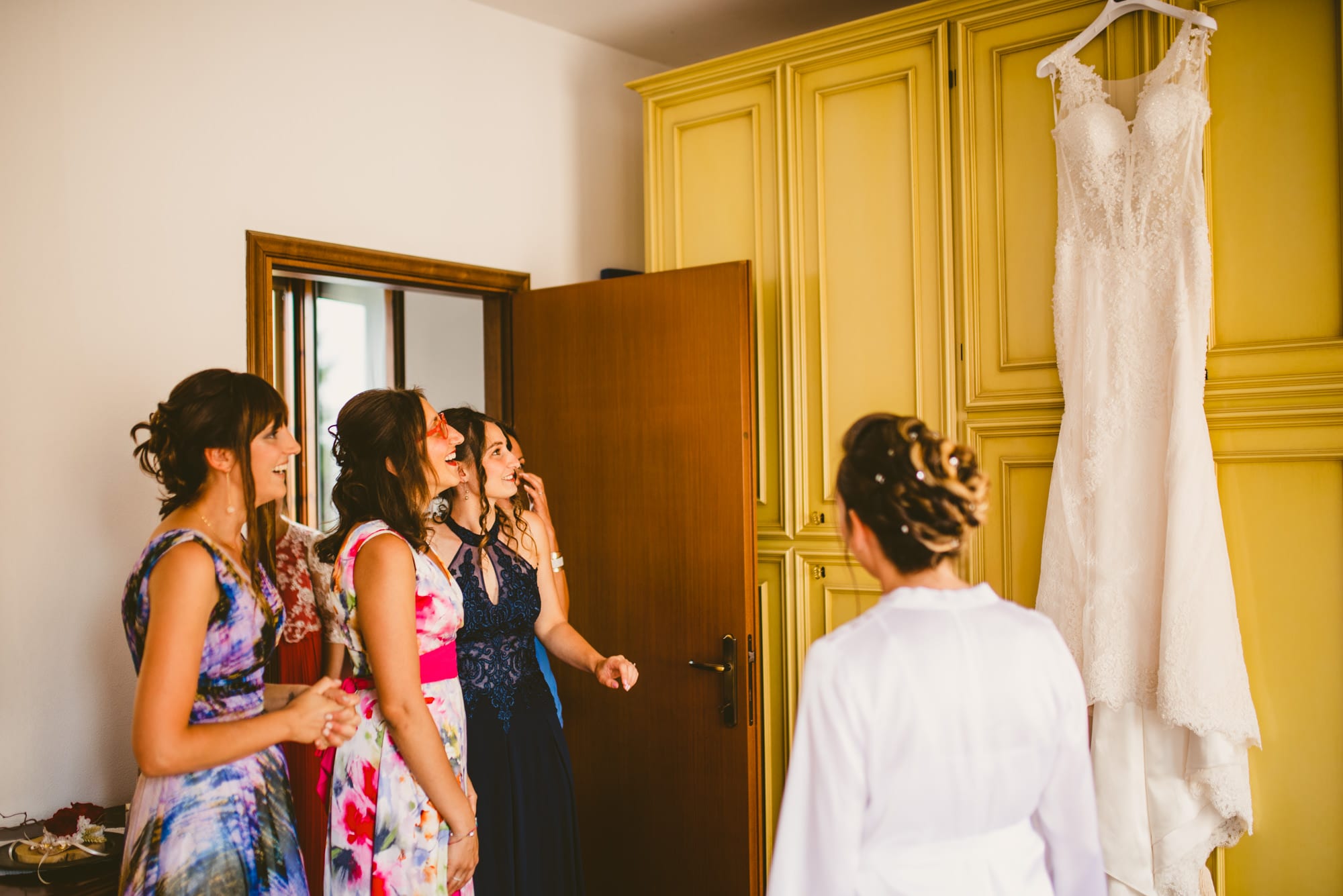 Elegante Matrimonio Cappuccini Resort in Franciacorta preparazione sposa