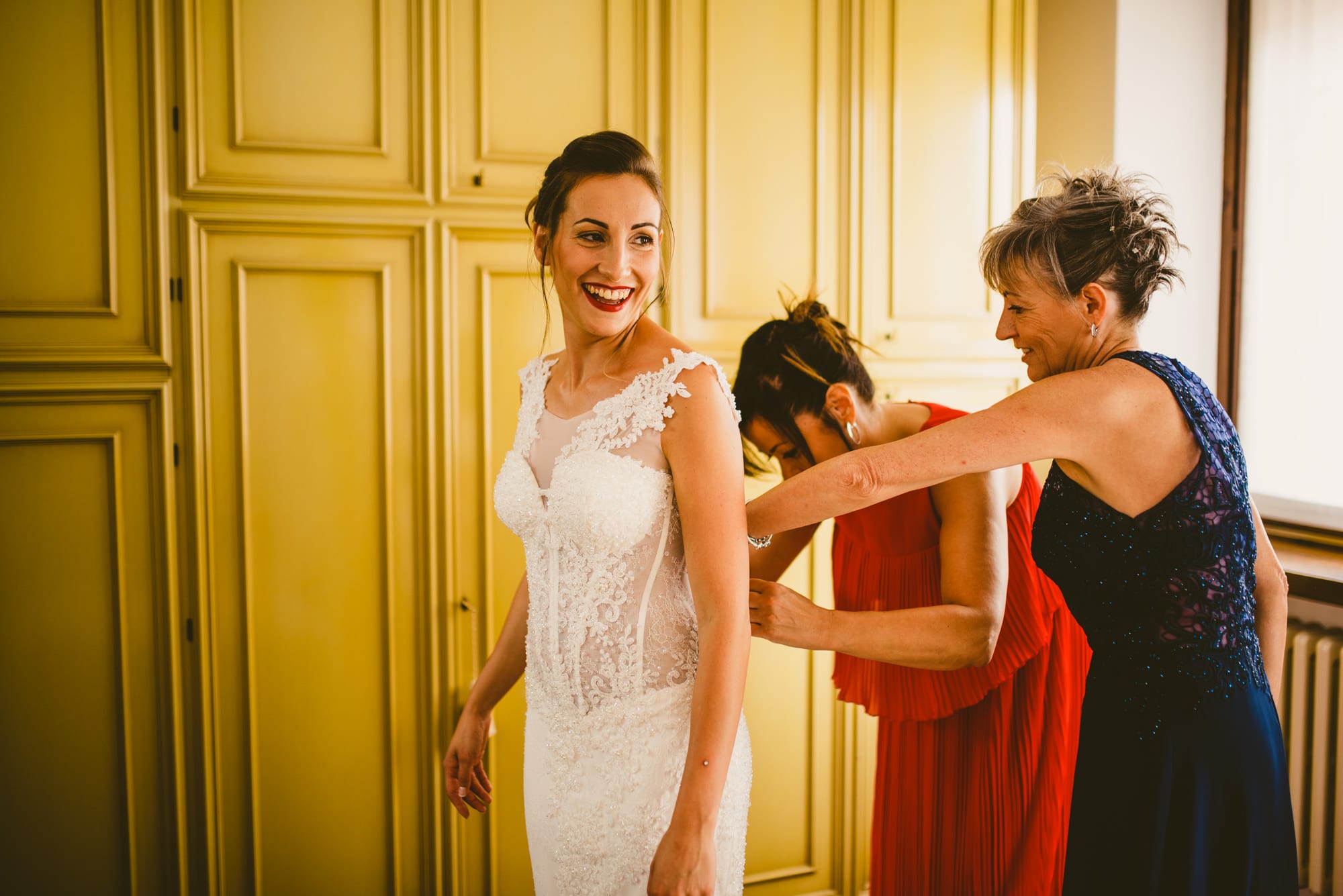 Elegante Matrimonio Cappuccini Resort in Franciacorta preparazione sposa