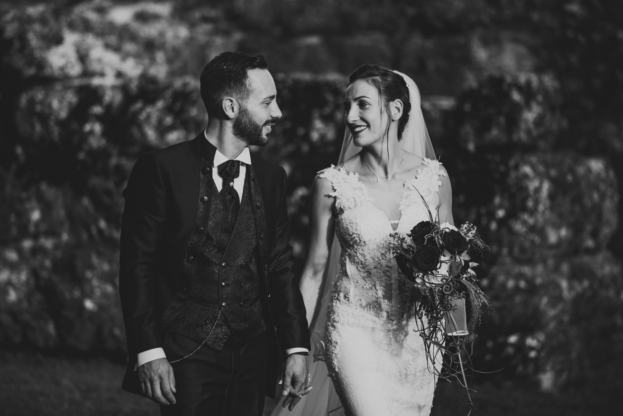Elegante Matrimonio Cappuccini Resort in Franciacorta ritratto coppia sposi