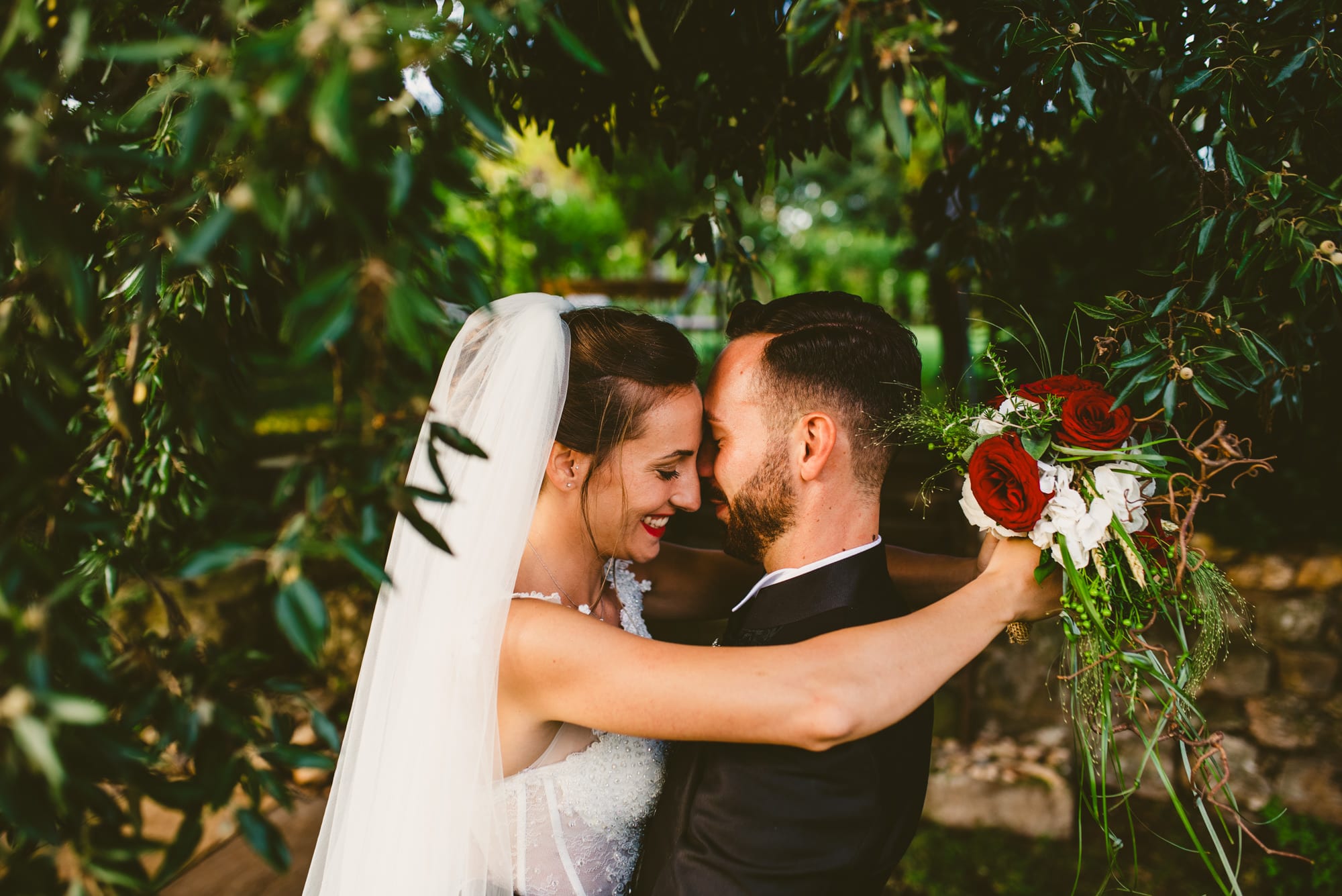 Elegante Matrimonio Cappuccini Resort in Franciacorta ritratto coppia sposi