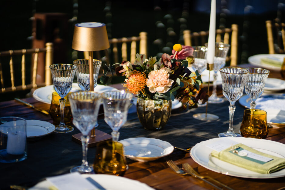 Dettagli decorazioni - fotografo matrimonio tenuta la quassa.